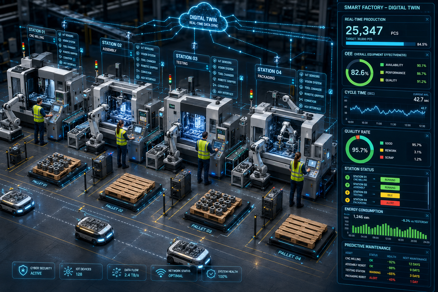 Image for LEAN with AI of Witness simulation software